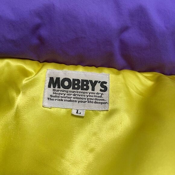 Mobby’s H20 Body Works VTG Purple Jacket Size Large - Picture 7 of 14